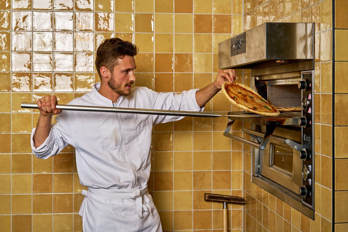 Pizza uit de oven
